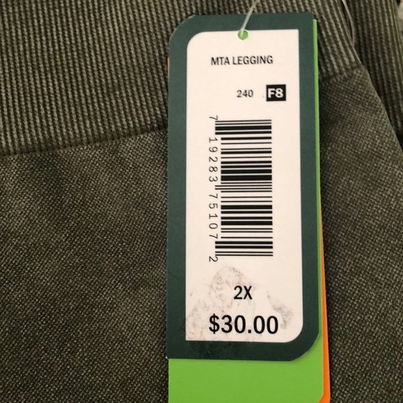 NWT olive green MTA leggings - Picture 5 of 5